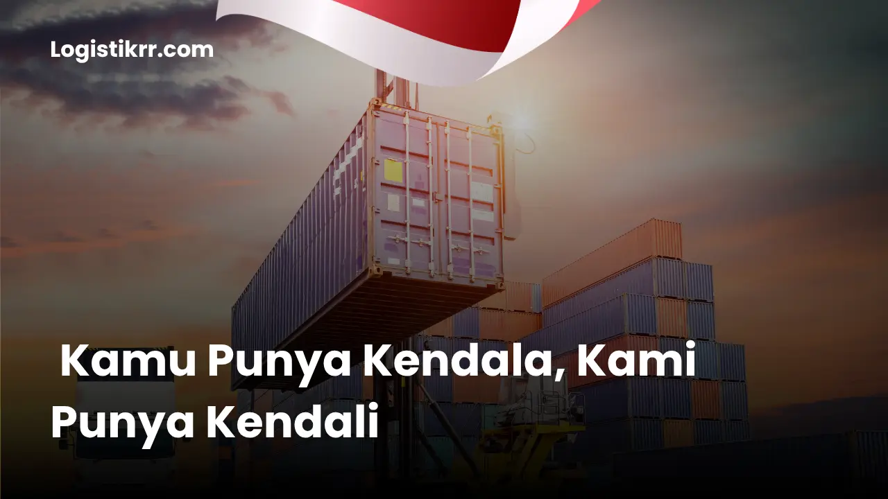 Ilustrasi kendali pengiriman barang oleh Logistik RR