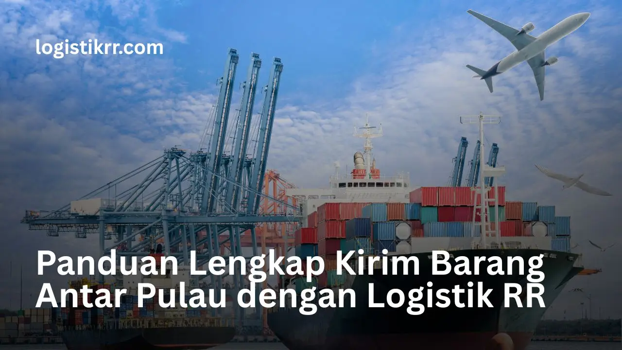 Kapal kontainer mengangkut barang antar pulau di Indonesia